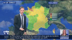 La météo pour ce samedi 6 octobre 2018