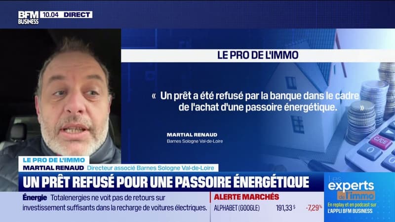 Un prêt refusé pour une passoire énergétique