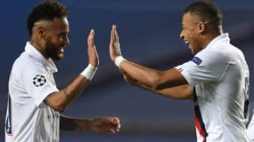 Neymar et Kylian Mbappé