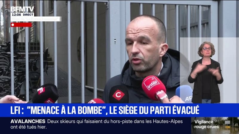 Mort de Quentin Deranque: "La France insoumise n'a aucune responsabilité" martèle Manuel Bompard