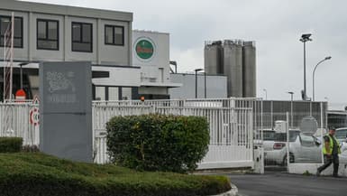 L'entrée de l'usine Buitoni de Caudry, le 15 septembre 2022. (Photo d'illustration)
