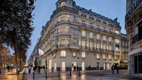 L'Apple Store de l'avenue des Champs-Élysées, à Paris