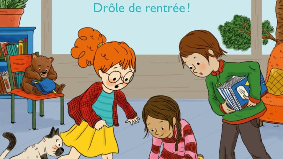Drôle de rentrée de la collection Je commence à lire en BD de Mathieur Grousson, Sybille Ristoph et Severine Cordier. A partir de 5 ans Drôle de rentrée de la collection Je commence à lire en BD de Mathieur Grousson, Sybille Ristoph et Severine Cordier. A partir de 5 ans