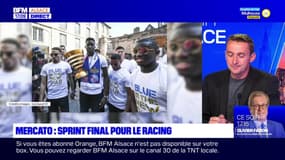 Football: sprint final pour le Racing, le mercato se termine ce soir