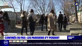 Confinés ou pas: les Parisiens s'y perdent