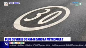 Bientôt toutes les villes de la métropole à 30 km/h ? L'idée divise