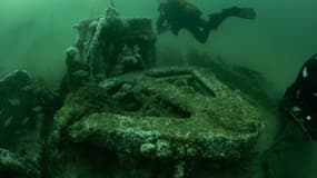 Les plongeurs ont identifié l'épave comme étant le VP 1509.