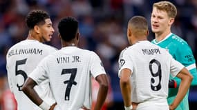 Jude Bellingham, Vinicius et Mbappé