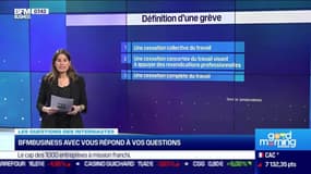 BFM Business avec vous : Définition d'une grève - 08/02