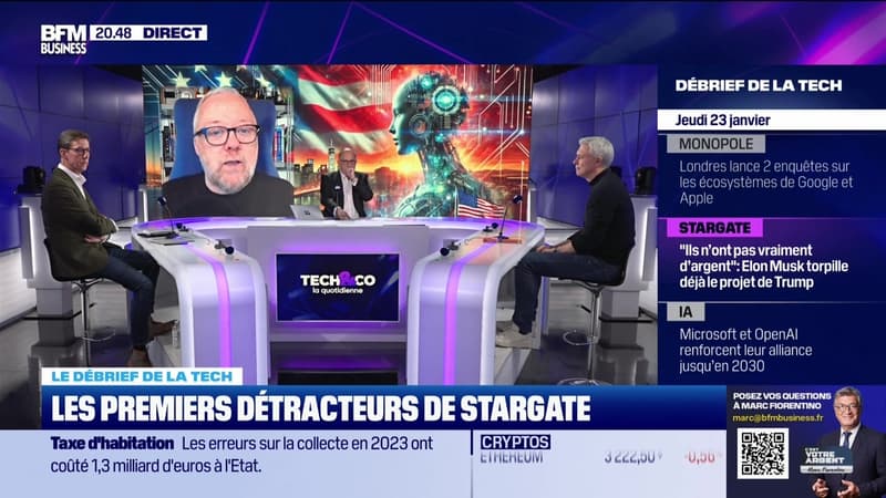 Le Débrief de la tech - Jeudi 23 janvier