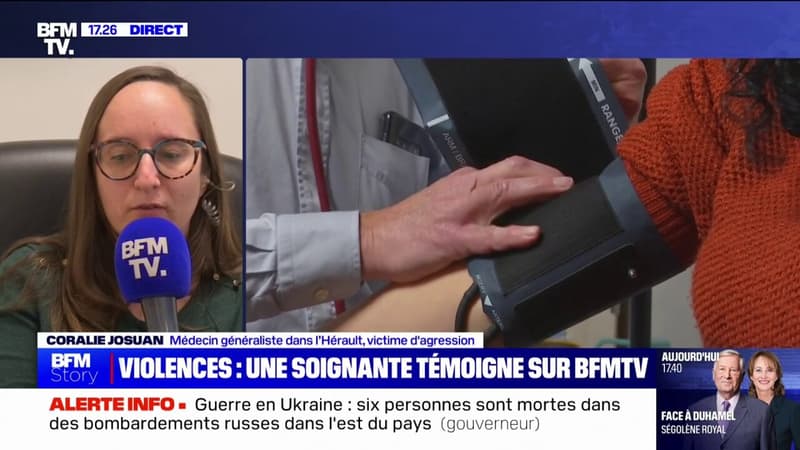 Violences contre les soignants: une médecin généraliste témoigne de l'agression dont elle a été victime en pleine consultation