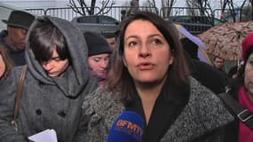 La minisitre du Logement Cécile Duflot était à Bondy mercredi 9 janvier 2013, où 800 habitants vont retrouver le chauffage après plusieurs semaines de coupure.