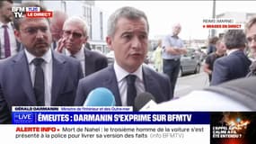 "On ne sait pas encore si cela a à voir avec les violences urbaines" déclare Gérald Darmanin à propos de la mort d'un sapeur-pompier en Seine-Saint-Denis 