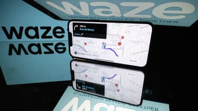L'application Waze.