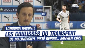 OM : Longoria raconte les coulisses du transfert de Malinovskyi, pisté depuis... janvier 2021