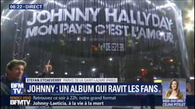 Un large dispositif pour écouter l'album posthume de Johnny dans les rues de Paris jusqu'à ce soir