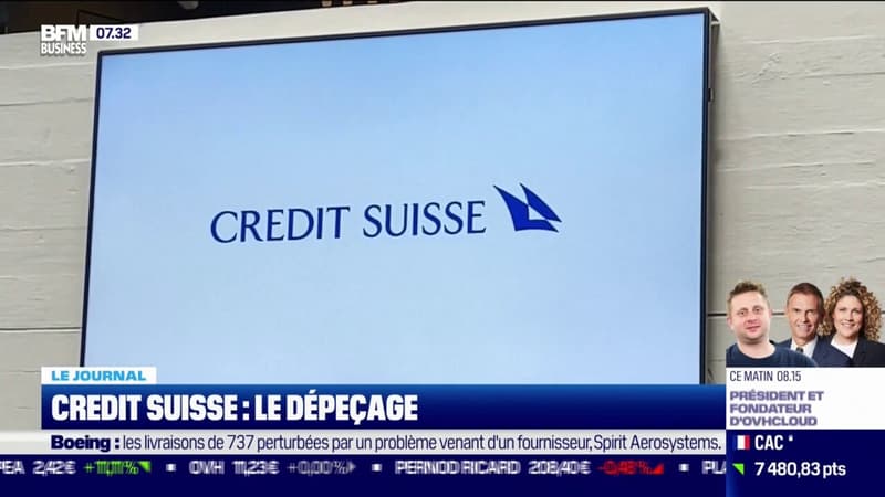 Crédit Suisse: le dépeçage