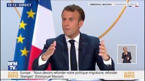 Emmanuel Macron: "On doit travailler plus"