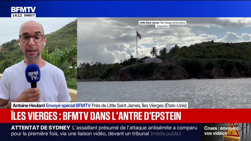 Affaire Epstein: BFMTV s'est rendu au plus près de l'ancienne île privée du criminel sexuel