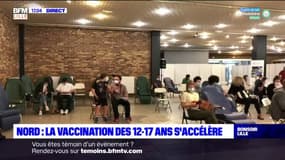 Nord: la vaccination des 12-17 ans s'accélère