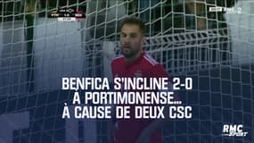 Benfica s'incline 2-0 à Portimonense... à cause de deux csc (dont un incompréhensible)