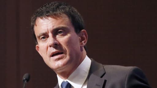 Le ministre de l'Intérieur Manuel Valls