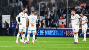 Adrien Rabiot, Neal Maupay, Pierre-Emile Hojbjerg et l'OM au Vélodrome, 8 novembre 2024