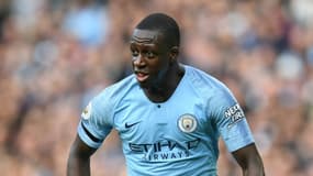 Le défenseur français de Manchester City Benjamin Mendy le 4 novembre 2018 en Premier League à domicile contre Southampton 