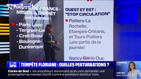 LES ÉCLAIREURS - Tempête Floriane: quelles perturbations sont à prévoir sur le réseau SNCF ? 