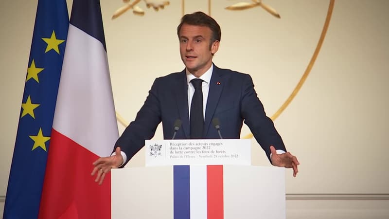 Incendies: Emmanuel Macron veut porter le nombre de Canadair à 16 en 2027, contre 12 actuellement