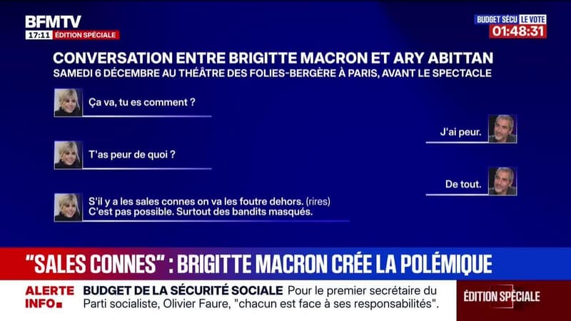 Marschall Truchot : "Sales connes", Brigitte Macron indÃ©fendable ?  - 09/12