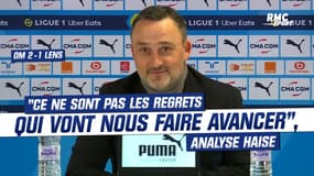 OM 2-1 Lens : "Ce ne sont pas les regrets qui vont nous faire avancer", analyse Haise