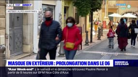 Alpes-Maritimes: le port du masque reste obligatoire à l'extérieur dans les espaces publics fréquentés