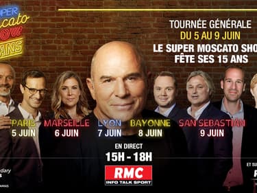 Le "Super Moscato Show" en tournée
