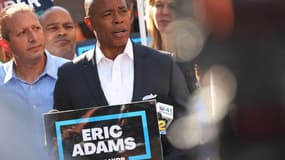 Eric Adams, le 22 octobre 2021 à Brooklyn