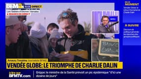 Vendée Globe: sur BFM2, le skipper Arnaud Boissières lance un "bravo Charlie"