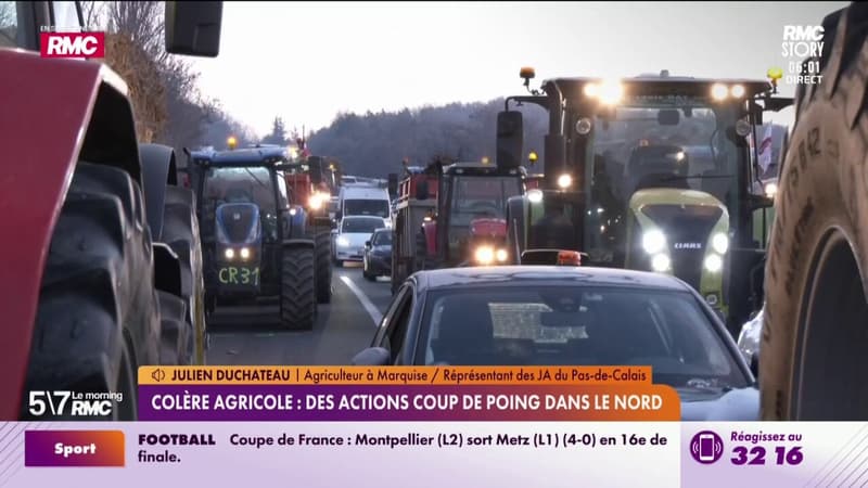 Colère agricole : des actions coup de poing dans le nord