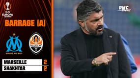 Shakhtar 2-2 OM : "je n'ai jamais vécu ça en 400 matchs sur le banc" Gattuso ne comprend pas