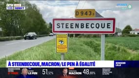 Présidentielle: Emmanuel Macron et Marine Le Pen à égalité à Steenbecque