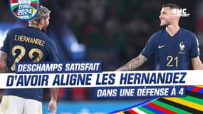  "Pourquoi être surpris ?", Deschamps satisfait d'avoir associé les frères Hernandez en défense 