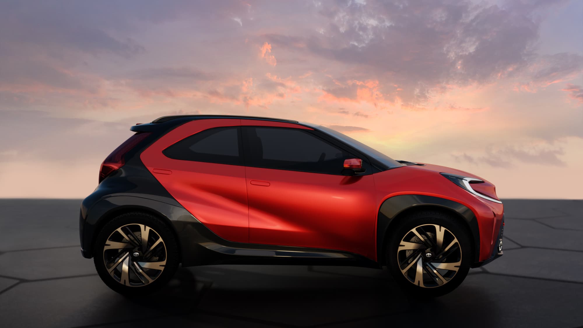 Le concept adopte un look de citadine baroudeuse