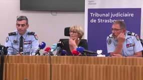 La procureure de la République de Strasbourg Clarisse Taron ce mercredi 24 septembre.