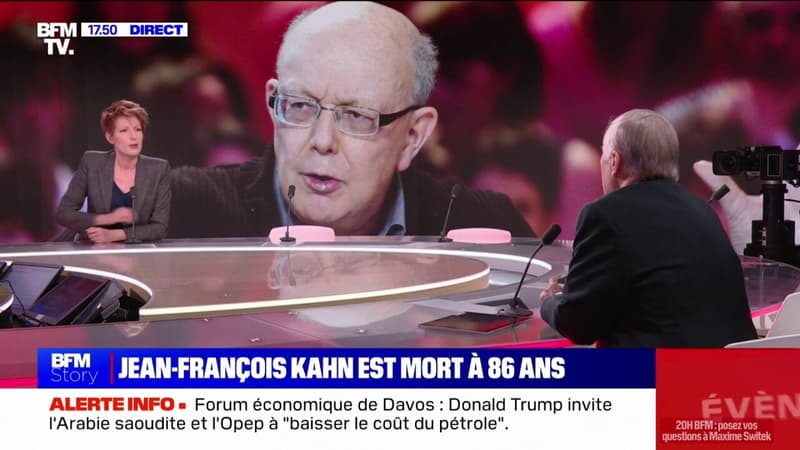 Décès du journaliste Jean-François Kahn: Alain Duhamel et Natacha Polony rendent hommage au journaliste et essayiste