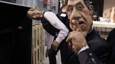 Les marionnettes des Guignols.