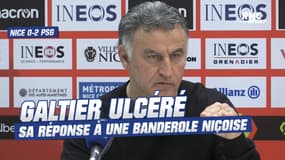 Nice 0-2 PSG : "A 83 ans, ma maman sort d'un cancer", Galtier ulcéré par la banderole des Ultras niçois