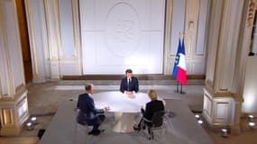 Emmanuel Macron sur TF1, le 14 mars 2024