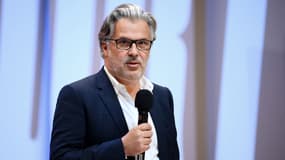 Vincent Labrune lors des rencontres "Demain le sport", jeudi 22 septembre 2022