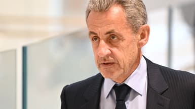 Nicolas Sarkozy au tribunal judiciaire de Paris le 25 mars 2024