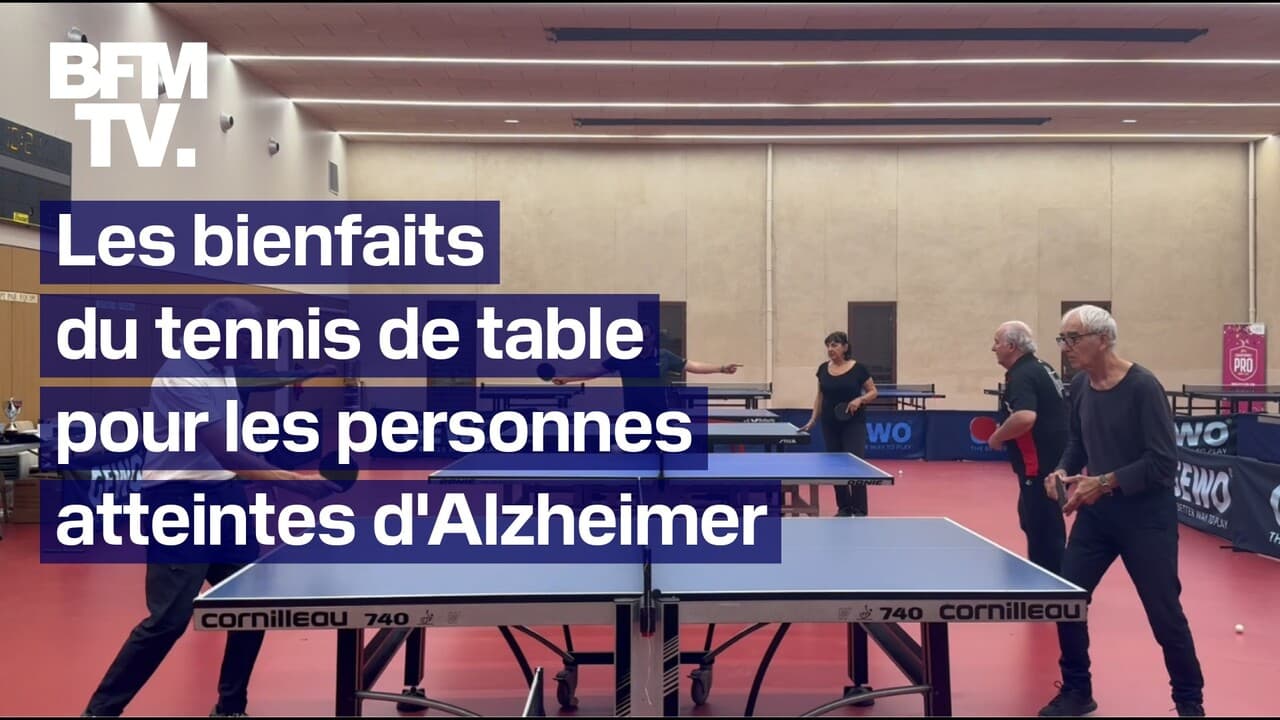 Ping-pong lessons offered to people with Alzheimer’s