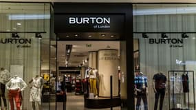 Burton of London a été placée en redressement judiciaire